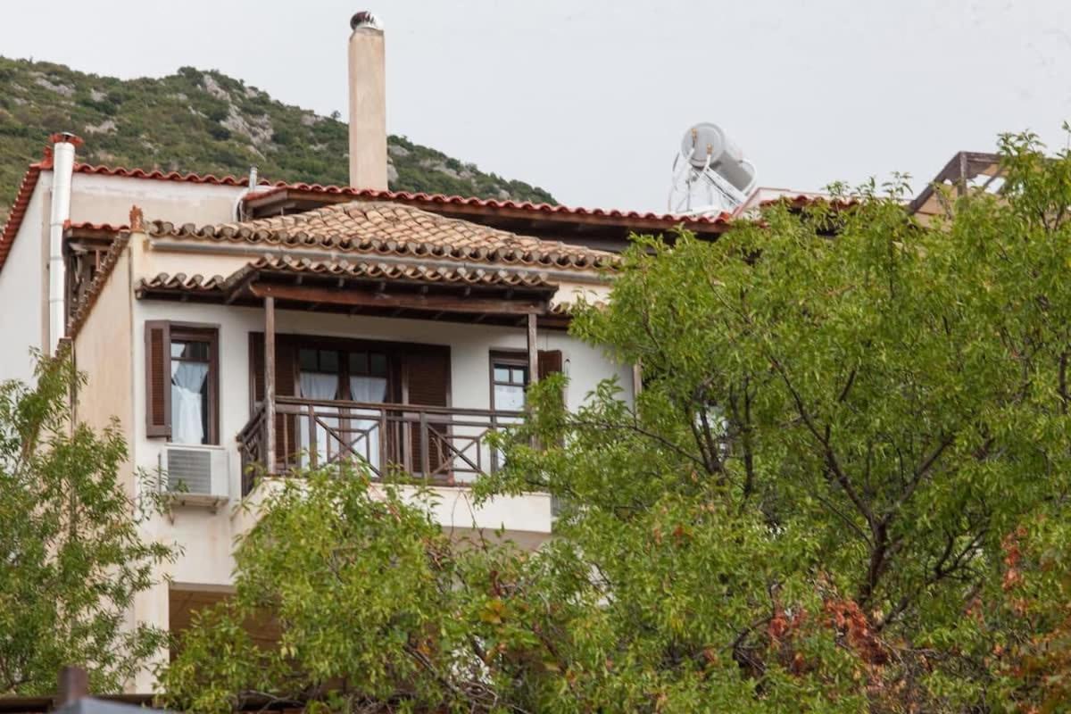 Apollon Stone Villa In Delphi With Breathtaking Views Bagian luar foto